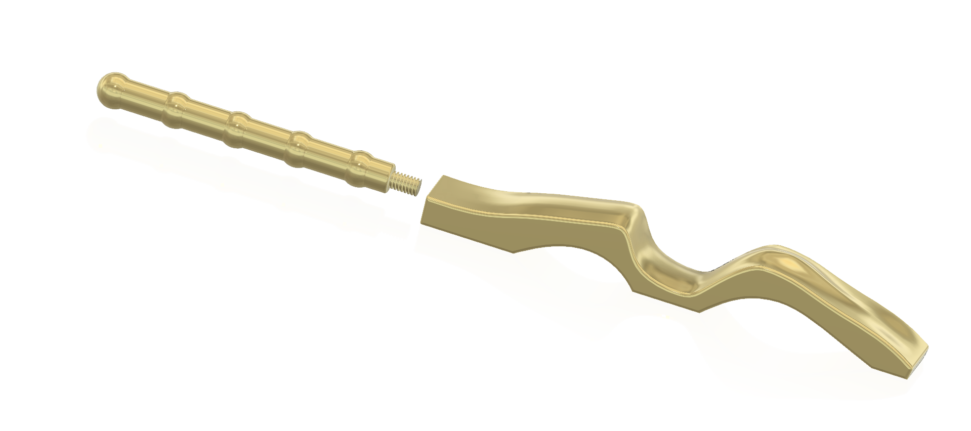Dance foot arch stretcher 3d print and CNC milling - Image 9